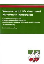 Wasserrecht für das Land Nordrhein-Westfalen