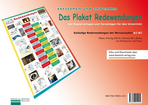 Plakat Redewendungen - Renate Luscher