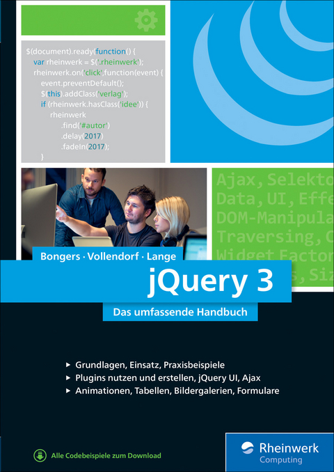 jQuery 3 -  Frank Bongers,  Maximilian Vollendorf,  Georg Lange