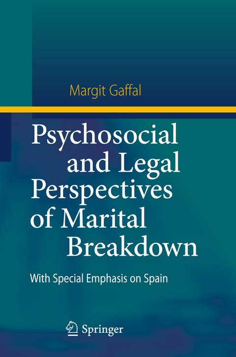 Psychosocial and Legal Perspectives of Marital Breakdown - Margit Gaffal