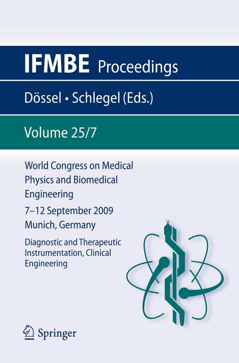 World Congress on Medical Physics and Biomedical Engineering September 7 - 12, 2009 Munich, Germany - 