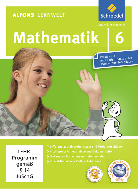 Alfons Lernwelt Lernsoftware Mathematik - aktuelle Ausgabe - Ute Flierl, Wolfgang Francich, Rainer Wagenhäuser