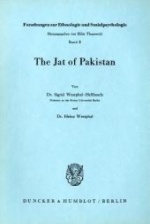 The Jat of Pakistan. - Sigrid Westphal-Hellbusch, Heinz Westphal