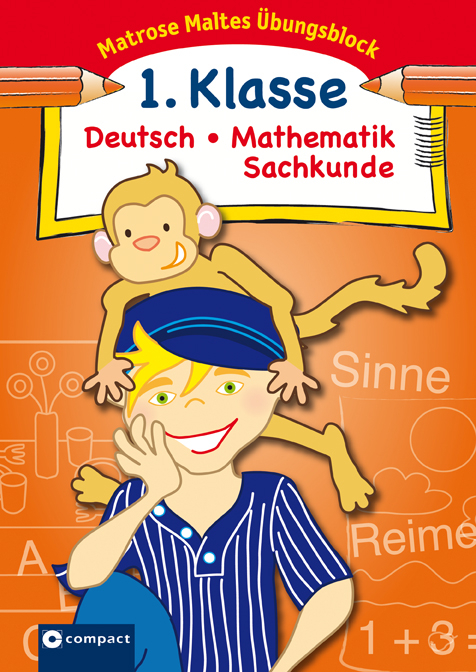 Matrose Maltes Übungsblock Deutsch/Mathematik/Sachkunde 1. Klasse - Brigitte Winkenbach, Stefanie Thuir