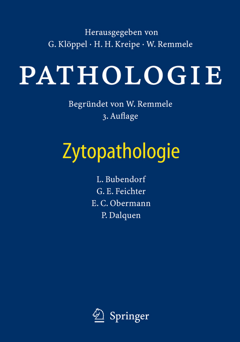 Pathologie - Lukas Bubendorf, Georg E. Feichter, Ellen C. Obermann, Peter Dalquen