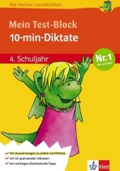 Mein Test-Block 10-min-Diktate 4. Schuljahr