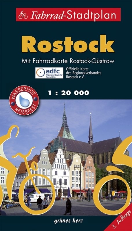 Fahrrad-Stadtplan Rostock