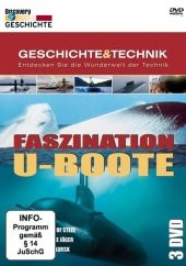 Faszination U-Boote, 3 DVDs, deutsche u. englische Version