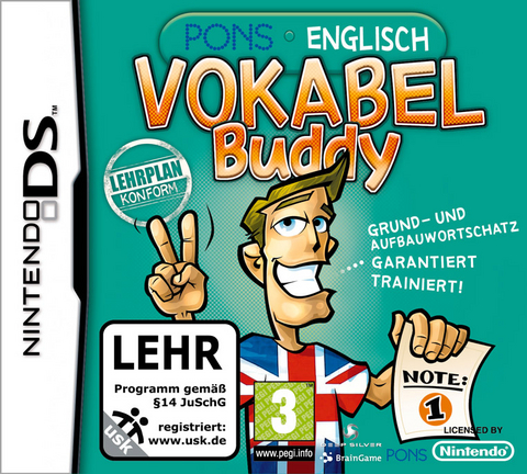 PONS Vokabel Buddy Englisch, Nintendo DS-Spiel