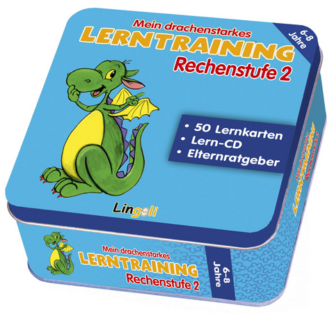 Mein drachenstarkes Lerntraining Rechenstufe 2, m. Audio-CD