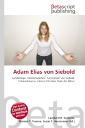 Adam Elias Von Siebold - 