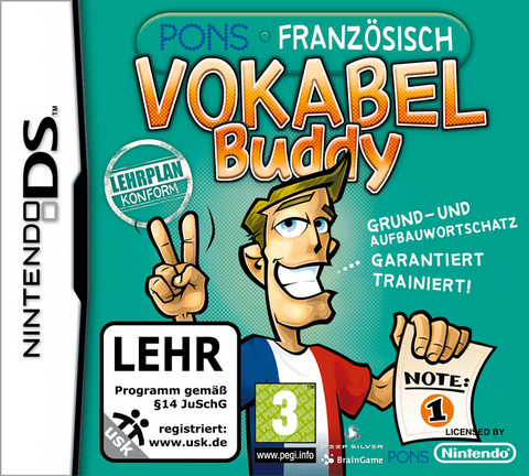 PONS Vokabel Buddy Französisch, Nintendo DS-Spiel