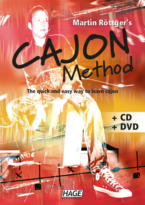 Martin Röttger's Cajon Method + CD + DVD - Martin Röttger