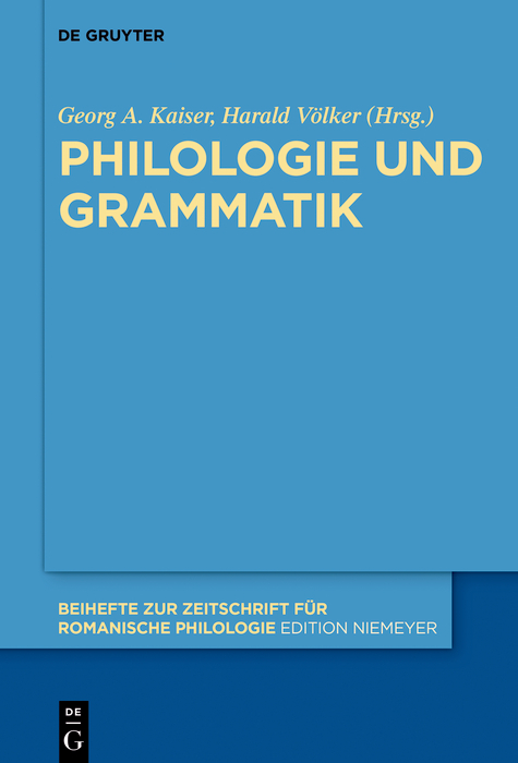 Philologie und Grammatik - 