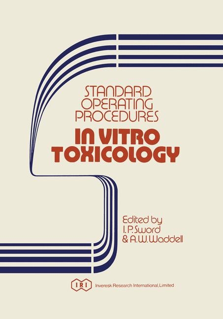 Standard Operating Procedures In Vitro Toxicology - 