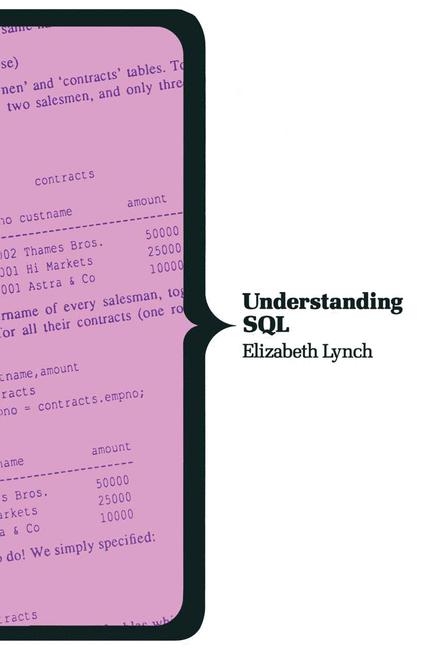 Understanding SQL -  Elizabeth Lynch