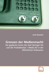 Grenzen der Medienmacht - Sarah Fliessbach