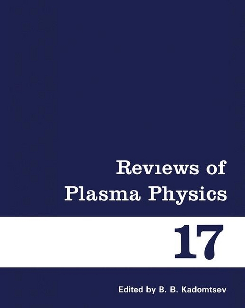 Reviews of Plasma Physics - 