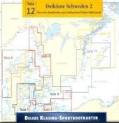 Delius Klasing-Sportbootkarten Ostküste Schweden, 1 CD-ROM. Tl.2