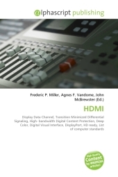 Hdmi - Frederic P Miller, Agnes F Vandome, John McBrewster