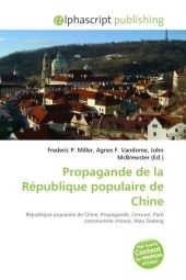 Propagande de La Rpublique Populaire de Chine - 