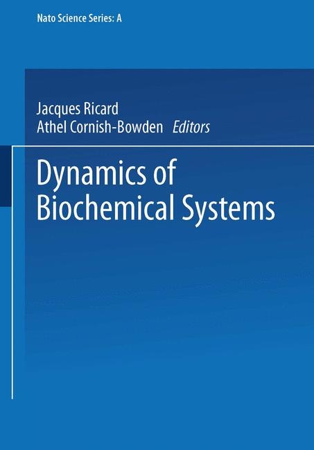 Dynamics of Biochemical Systems - 