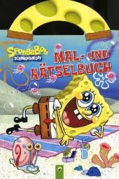 SpongeBob Mal- und Rätselbuch (blau)