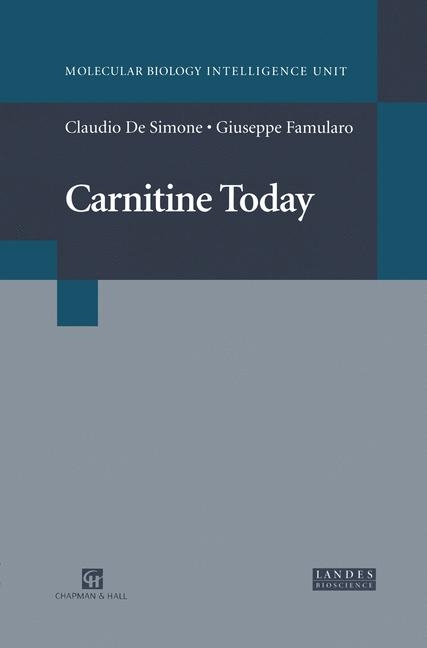 Carnitine Today -  Claudio Desimone,  Giuseppe Famularo