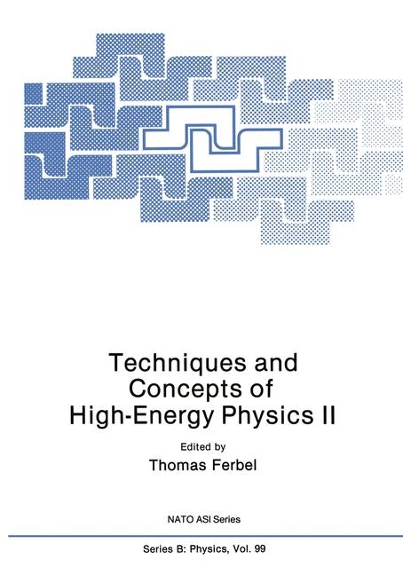 Techniques and Concepts of High-Energy Physics II -  Thomas Ferbel