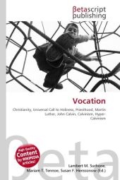 Vocation - Lambert M Surhone, Miriam T Timpledon, Susan F Marseken