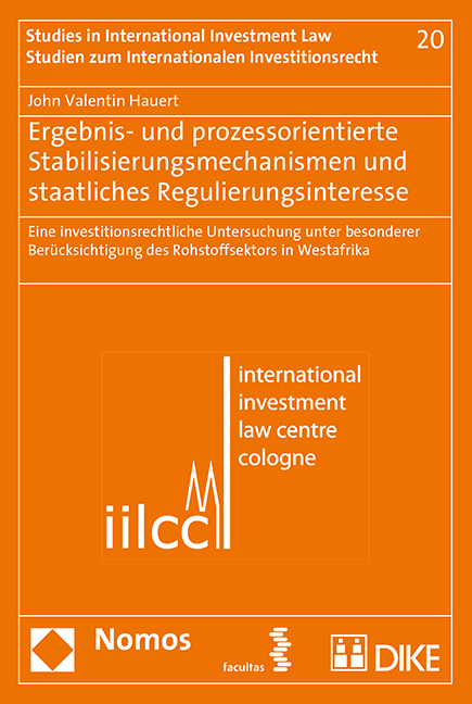 Ergebnis- und prozessorientierte Stabilisierungsmechanismen und staatliches Regulierungsinteresse - John Hauert