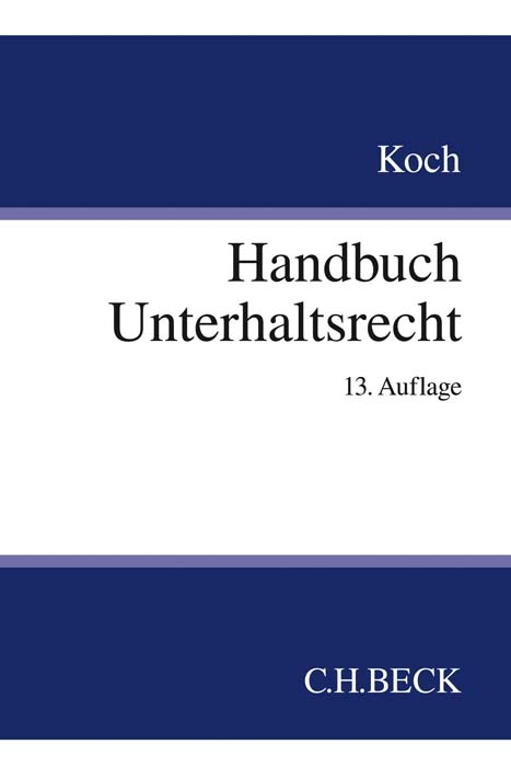 Handbuch Unterhaltsrecht - 