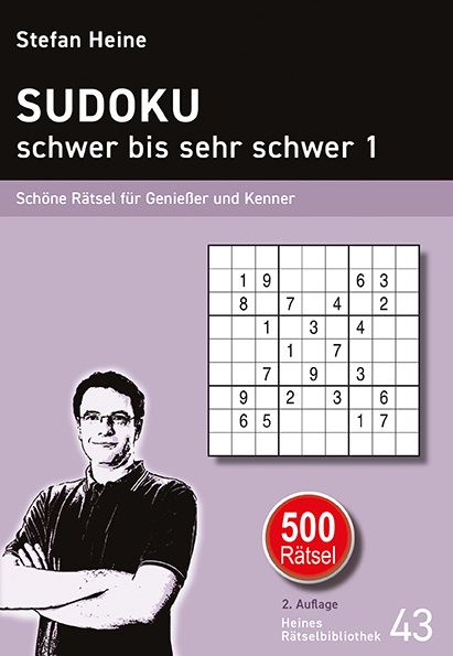 SUDOKU - schwer bis sehr schwer 1 - 