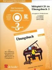 Hal Leonard Klavierschule, Übungsbuch. Tl.3, 1 Audio-CD - 