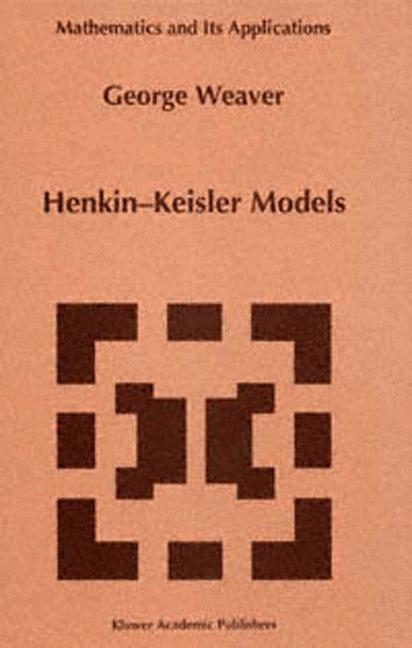 Henkin-Keisler Models -  George Weaver