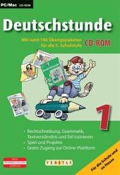 Deutschstunde, 1. Klasse HS und AHS, Übungs-CD-ROM mit Lösungen - 