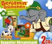 Benjamin Blümchen, Doppelter Hörspielspaß, 2 Audio-CDs - 