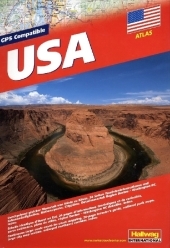 USA Strassenatlas mit Spiralbindung