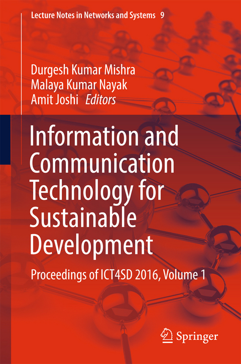 Information and Communication Technology for Sustainable Development - 