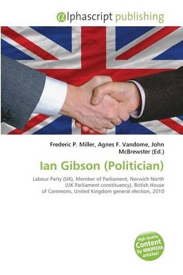 Ian Gibson (Politician) - 