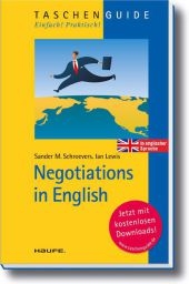 Negotiations in English - Sander M. Schroevers, Ian R. Lewis