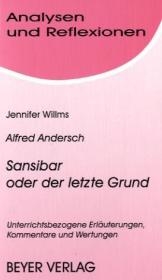 Andersch, Alfred - Sansibar oder der letzte Grund - Hörspiele - Jennifer Willms