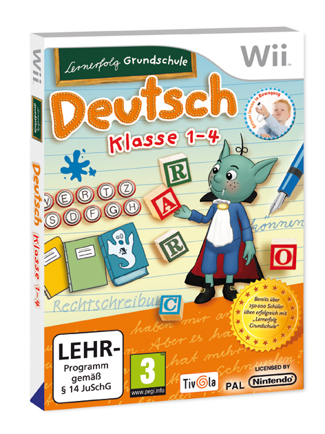 Lernerfolg Grundschule, Deutsch Klasse 1-4, Nintendo-Wii-Spiel