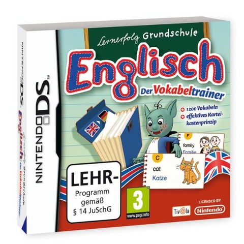 Lernerfolg Grundschule, Englisch Der Vokabeltrainer, Nintendo DS-Spiel