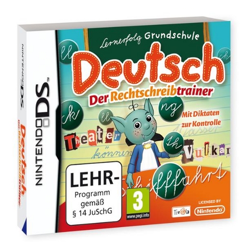 Lernerfolg Grundschule, Deutsch - Der Rechtschreibtrainer, Nintendo DS-Spiel