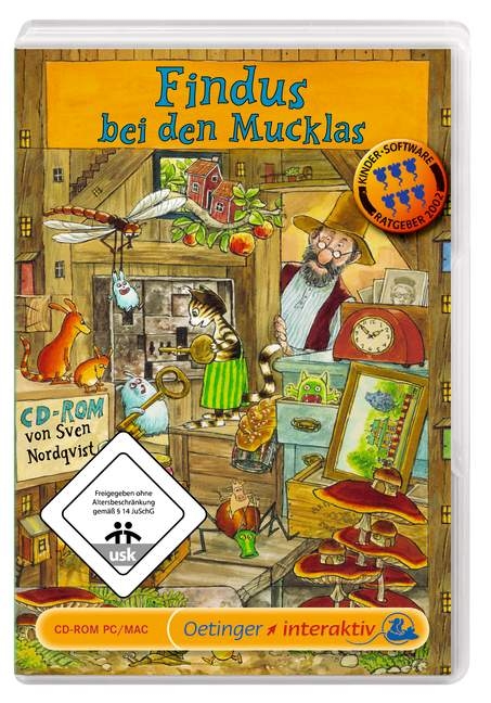 Findus bei den Mucklas - CD-ROM - Sven Nordqvist