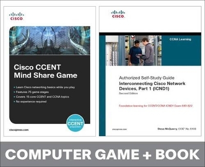 Cisco CCENT Mind Share Game and Interconnecting Cisco Network Devices, Part 1 (ICND1) Bundle - Stephen McQuerry