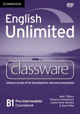 English Unlimited Pre-intermediate Classware DVD-ROM - Alex Tilbury, Theresa Clementson, Leslie Hendra, David Rea