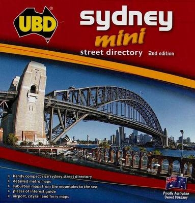 UBD Mini Sydney Street Directory -  UBD