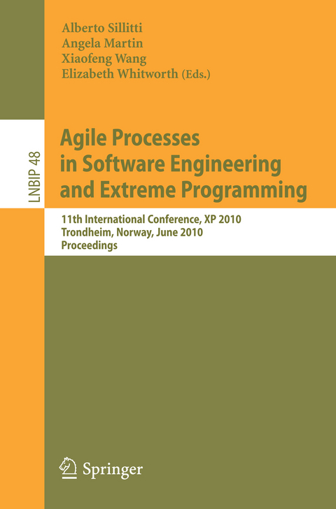 Agile Processes in Software Engineering and Extreme Programming - 